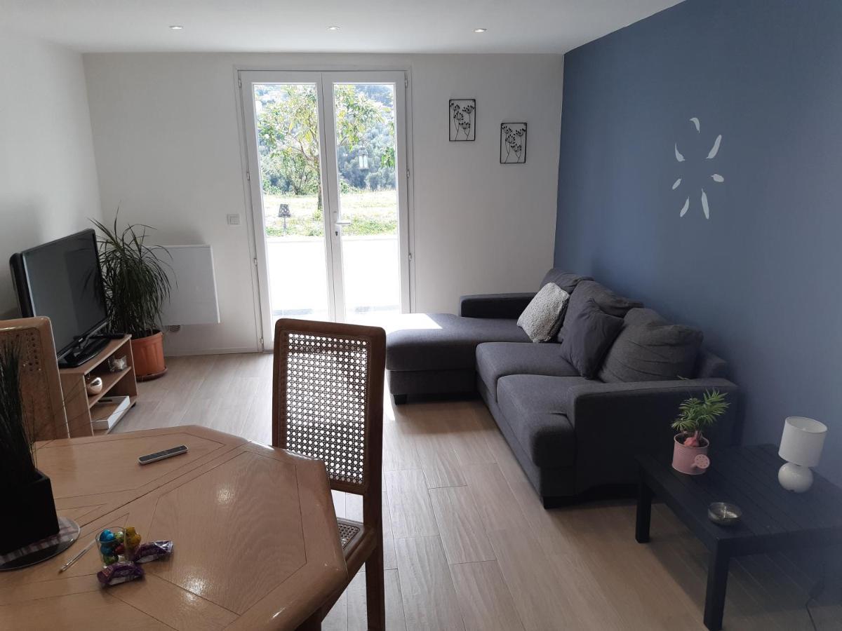 Appartement 3 Pieces Dans Villa Individuelle Falicon Екстериор снимка
